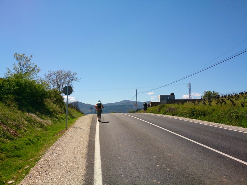 Walking Camino de Santiago, Spain