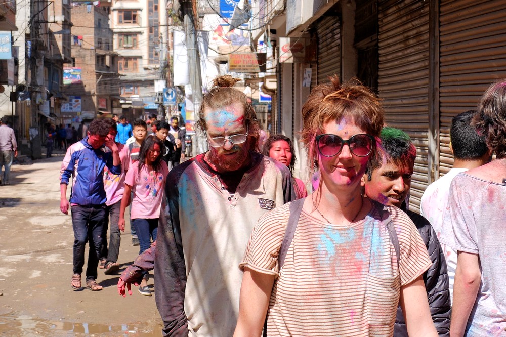People - Kathmandu - Holi in Nepal