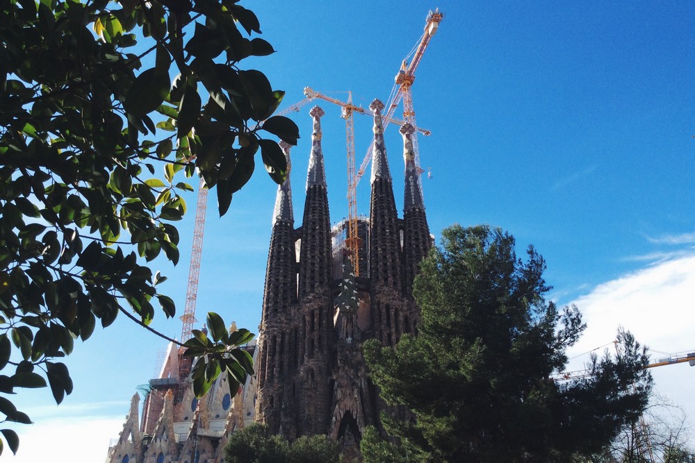 Sagrada Familia in Barcelona, Spain