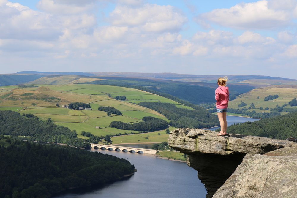 Laura visiting Peak District, England - Moving to Manchester