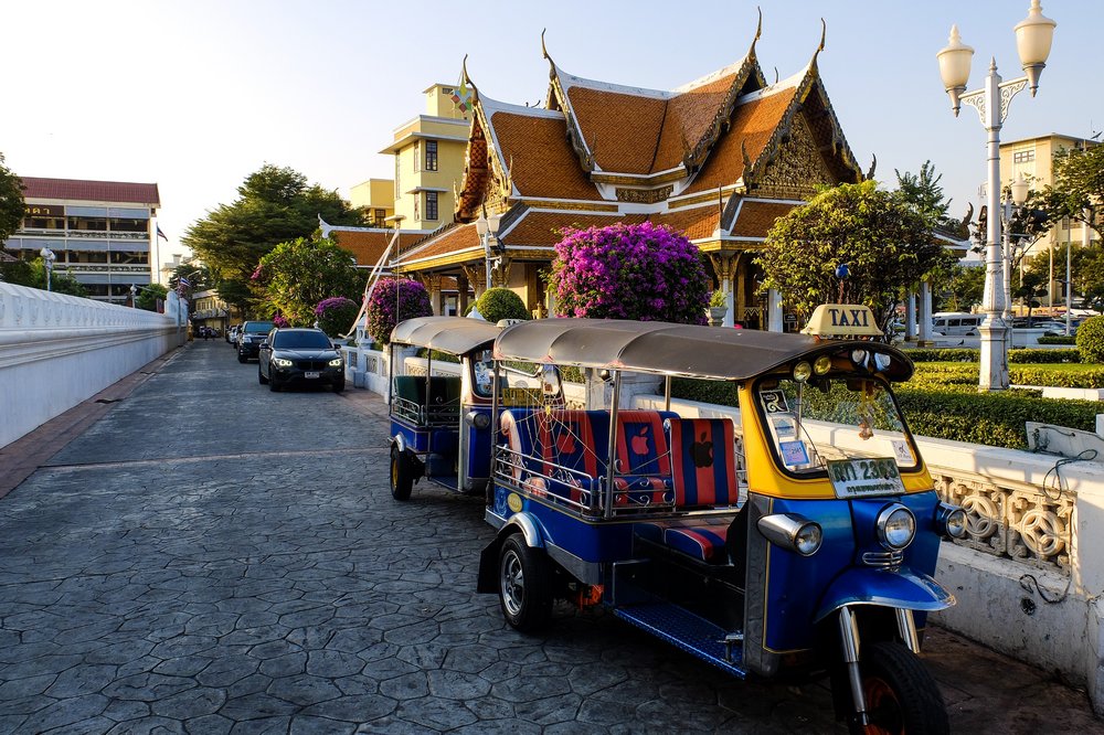 A tuktuk in Bangkok, Thailand - My Long Journey to Thailand