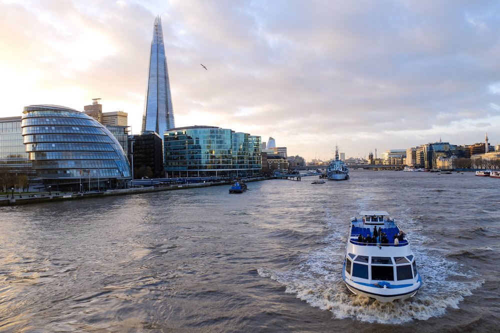 River view in London - My Long Journey to Thailand