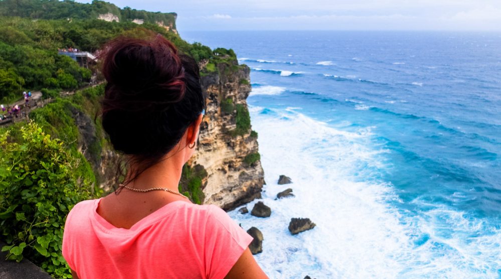 A woman looking into the distance - Bali, Indonesia