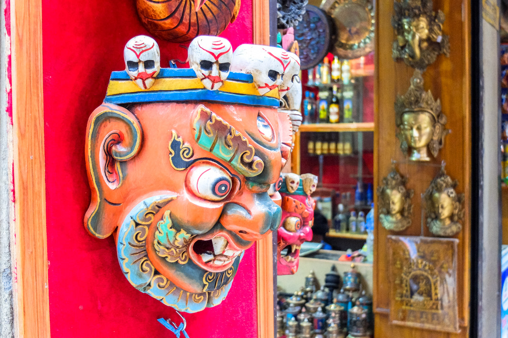 Colorful souvenirs - Kathmandu, Nepal