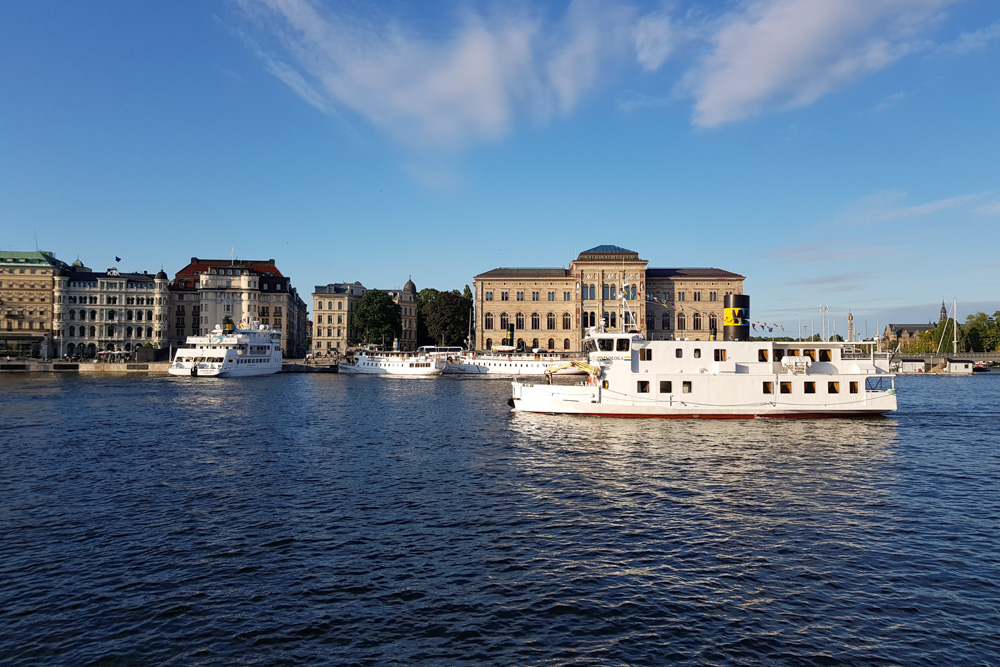 Explore Stockholm from a boat deck