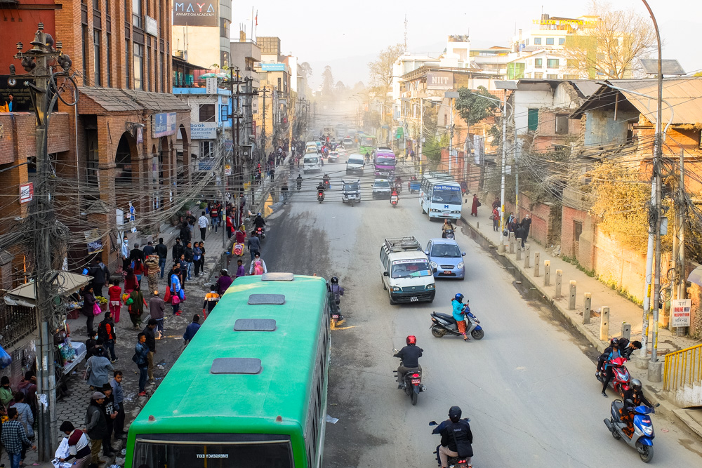 Street of Kathmandu, Nepal