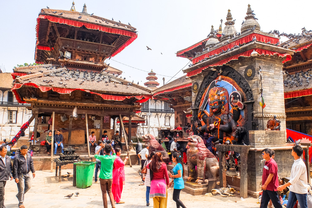 Temples of Durbar Square - Kathmandu, Nepal