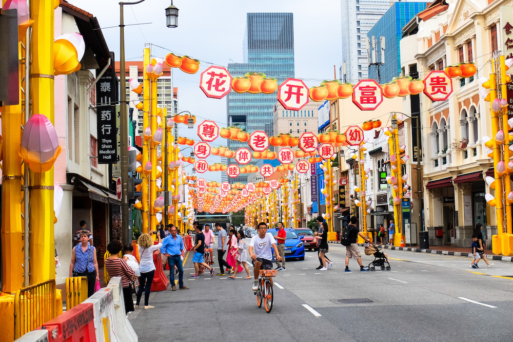 Chinatown in Singapore