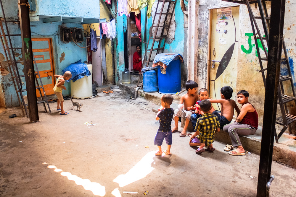 Inside the Dharavi Slum, Mumbai