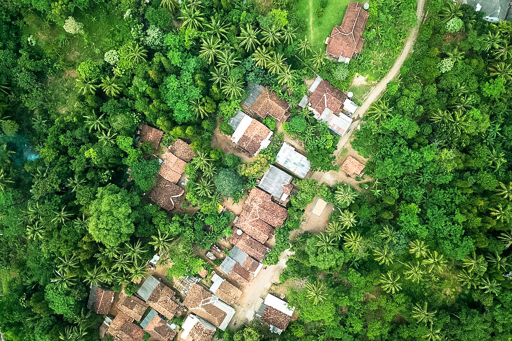 Village from above